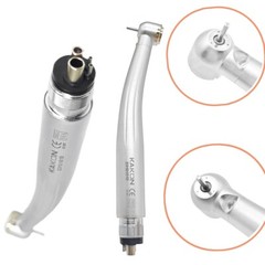 LED High-speed large-head dental handpiece 4 Holes Clean Head System