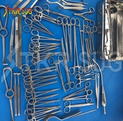 Basic Laprotomy Medical Surgical Orthopedic Instruments 60 PCS A+ Quality