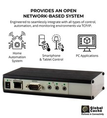 Global Caché GC-100-06 Network Adapter – Connects RS232 Serial and Infrared D…