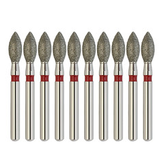 Dental Diamond Burs Football Bur 368/023F Pointed Fine Grit FG High Speed Burr