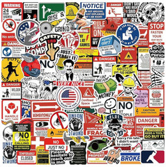 160 Funny Blue Collar Stickers for Adult Men’s Hard Hats & Tools – Great Gifts