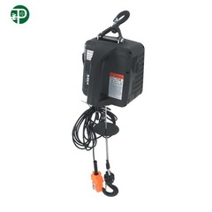 3-in-1 Electric Hoist Winch Crane Dual Remote Overload Safety 1100LBS/500kg