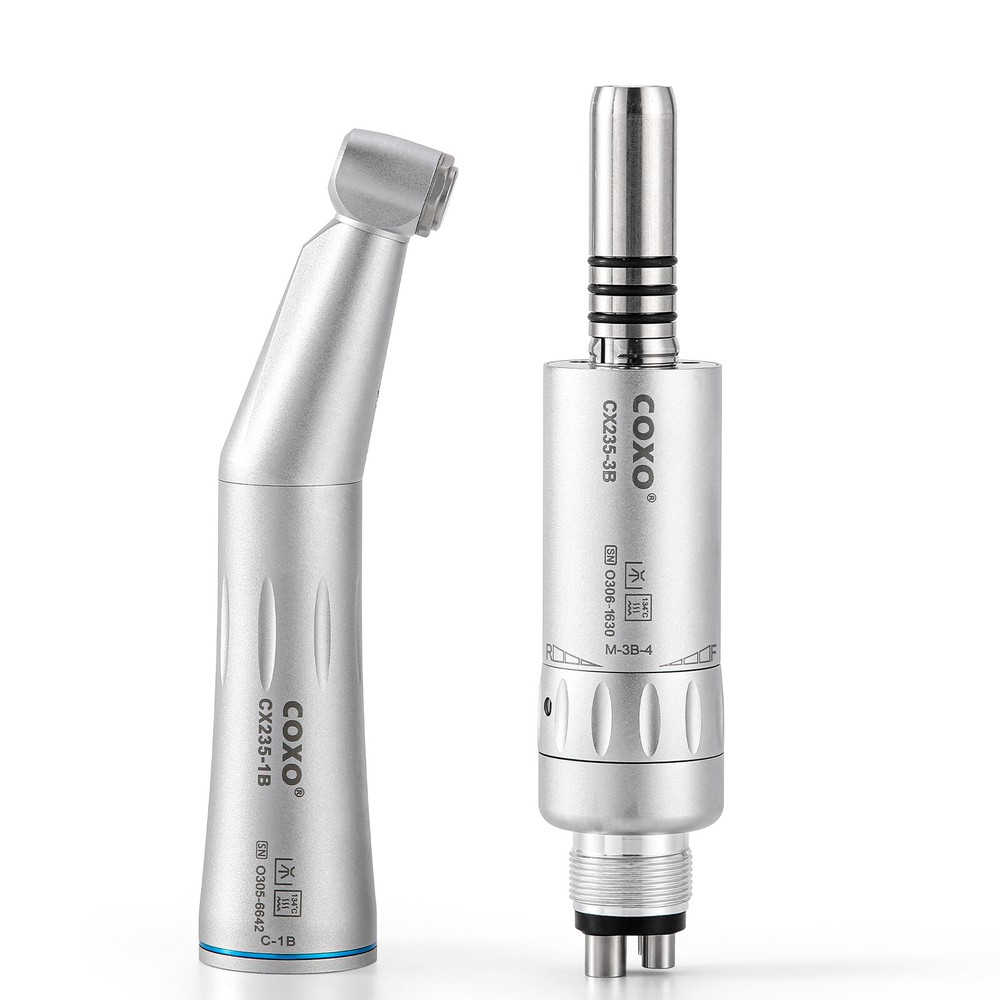 COXO Dental Low Speed Inner Water Straight/Contra Angle/Air Motor Handpiece 4H