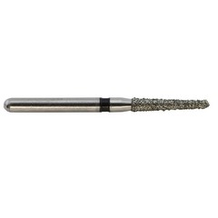 Dental Diamond Burs FG Round End Taper Chamfer 856/014SC Super Coarse Grit Black