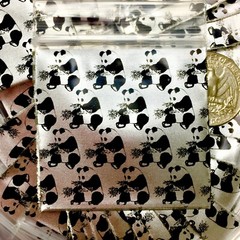 BaggiesSince1987 – 2020 ZIPSEAL DESIGN BAGS 100PCS BUNNY METALLIC P, 👀Details🔽