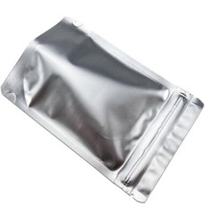 Mylar Bags (BEST) | 5×8” Heavy Duty Silver Stand Up Resealable Pouch (100 Count)