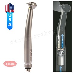 Dental Fiber Optic E-generator LED High Speed Handpiece Internal 3 Spray 4 Hole