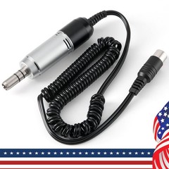 Dental Lab E-type Electric Micro Motor 35000 RPM 108E Brush Handpiece