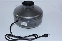 IPOWER GLFANXINLINE4V33 4-Inch 190CFM 65dB Inline Fan with Mounting Bracket