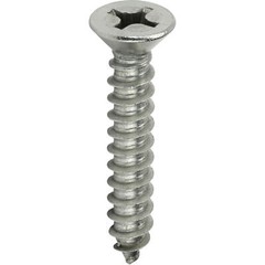 #6 Phillips Flat Head Self Tapping Sheet Metal Screws Stainless Steel All Sizes