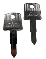 2-Key Blanks to fit various Honda Motorcycles SafeCo Brands