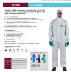 HAZMAT SUIT COVERALL cheaper than DUPONT TYVEK 400 3M ALL SIZES☣️☢️👍