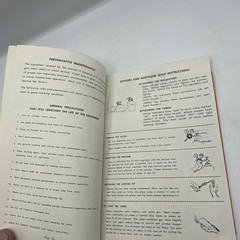 1967 HARRIS GAS WELDING AND FLAME CUTTING INSTRUCTION MANUAL Book B