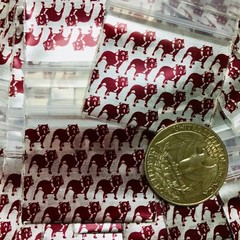 2 MIL15125 1.5″ X 1.25″ ZipSeal BAGS COLOR/900 + DESIGN/100=1000PCS, 👀Details🔽