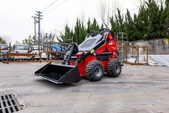 Free Ship MS380 Wheeled MINI Skid Steer Loader 23HP Flexible Skid Steer Loader