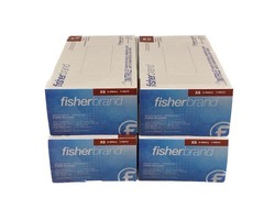 (400) FISHERBRAND Disposable Nitrile Exam Gloves – XSmall Blue 19-130-1597A