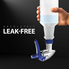 Leakproof 5-Pack Heavy-Duty Chemical Resistant Nozzle Spray Heads Industrial and