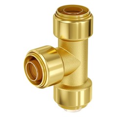 Pipe Fittings 25PCS 1/2″ (Straight, Elbows, Tees) Push-Fit Brass fittings