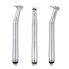 5X Dental High Speed Handpiece 4 Hole Push Button Air Turbine Single Water Spray