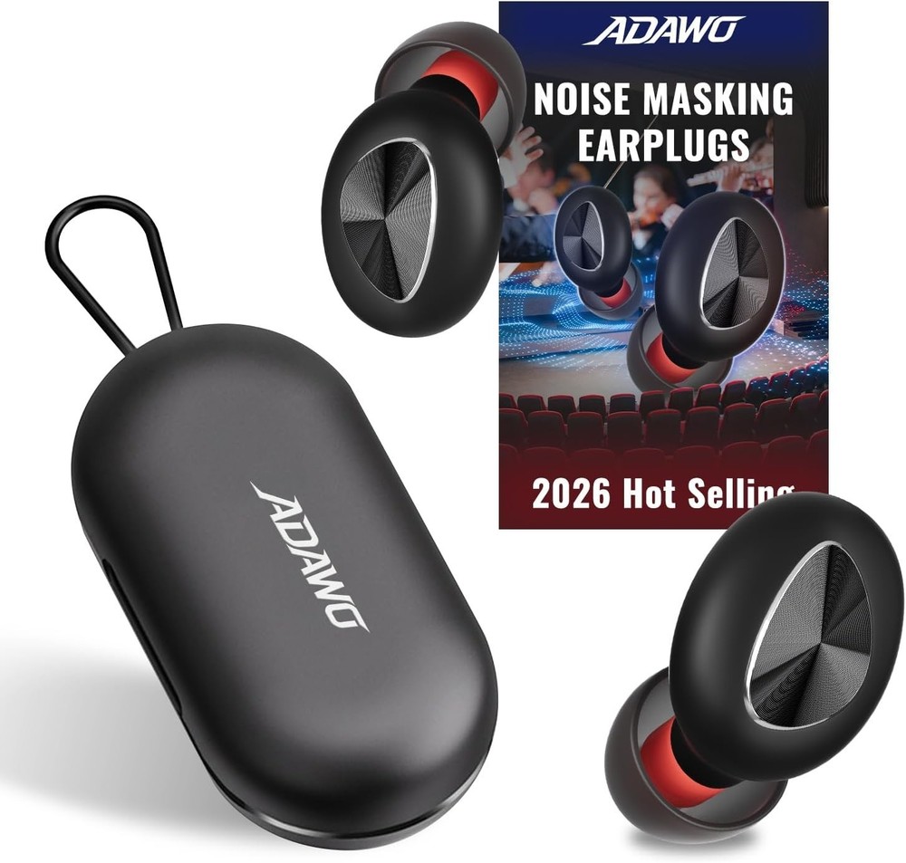 Noise Cancelling Ear Plugs for Sleeping, Travel & Work – 50Db Reusable Silicone