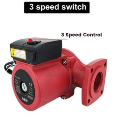 1/6HP 3 Speed Circulating Pump Use w/Outdoor Furnaces,Hot water heat,Solar,115V
