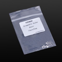 10PCS/Pack AZDENT Dental Orthodontic Short Type Crimpable Hook for Arch Wire