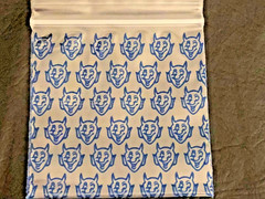 700 SMALL BAGGIES 1515 1.5″ X 1.5″ MINI RESEALABLE DESIGNER BAGS RED DICE