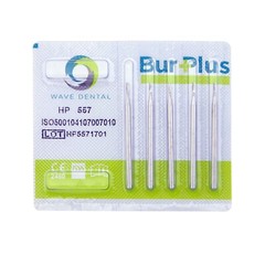 Wave Dental Surgical Burs 44.5mm For Straight Handpiece Carbide Round Fissure