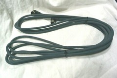 2 -13 PIN Bent Locking Male Connectors15FT 5M Cable SDN Small Diameter Neoprene