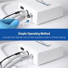 AZDENT Dental Brushless Electric LED Micro Motor Internal Spray 3.4Ncm E-type US