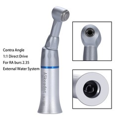 Dental Contra angle handpiece Low Speed push button 2.35mm For lab E-type motors
