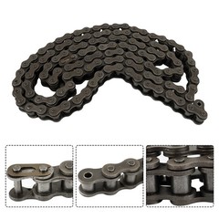 #80H Roller Chain 10 Feet With 1 Connecting Link Heavy Duty