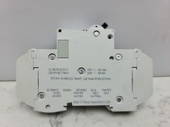 3 Pack Schneider Electric 60120 2 Amp Circuit Breaker DIN Rail 120/240 Vac Used