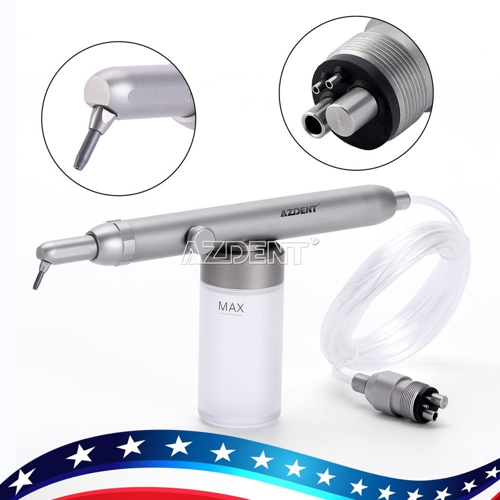 AZDENT M4 Dental Alumina Air Abrasion System Micro-etcher Polisher 4 Hole…
