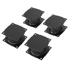 4PCS Rubber Isolator Shock Mounts For Stanley Hydraulic Vibratory Compactor