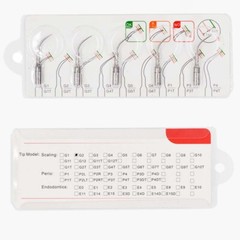 5Pcs/Pack G1T- G7T Dental Ultrasonic Piezo Scaler Tips for EMS & Woodpecker