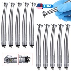 1-10 LED Dental Mini Small Head High Speed Handpiece Pedo Pediatric Push Button