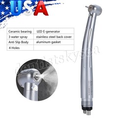 Turbina SANDENT LED Fiber Optic Handpiece E-generator Internal 3 spray 4 holes