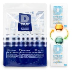 5 gram X 60 Packets “Dry & Dry” Food Grade Orange Indicating Silica Gel Packets