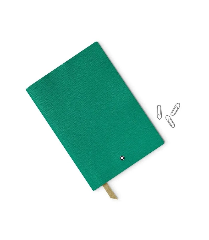 Montblanc Elegant Soft Cover Lined Notebook #146 Emerald Green Model 117867