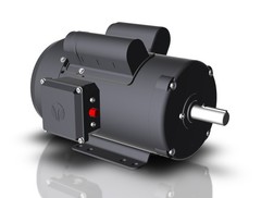 Techtop Electric Motor 2 HP 1800 Rpm 1-PH 115/208-230 Volt 145T Frame