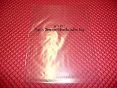 50 Clear Merchandise Bags 9”x 12” Plastic 1.5 Mil Product / Apparel Bags 9×12