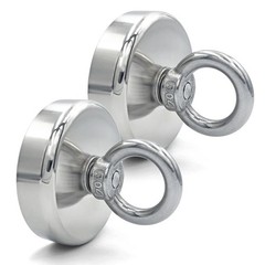 Super Strong N52 Neodymium Fishing Magnet Hook Heavy Duty Rare Earth Power Grips