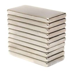 100Pcs N50 Rectangle Magnets Strong Hold Neodymium Rare Earth Block 20x10x2mm
