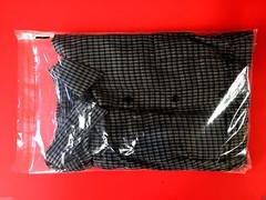 11 x 16″ Clear Poly Dress Shirt Self Adhesive Seal Plastic Bags 2″ Flap With S/W