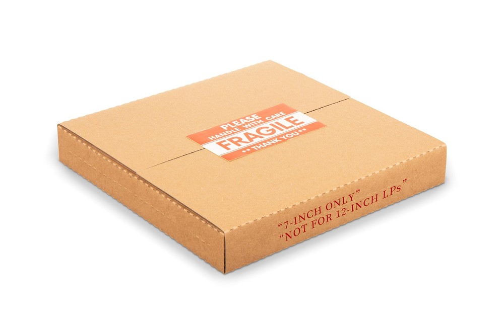 7 Inch 45 RPM Record Mailers (NOT for 12″ LPs), 7.5 x 7.5 x 1 Inch Easy-Fold …