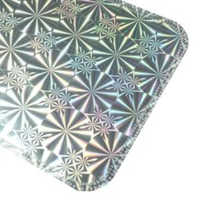 Clear Holographic Packaging Bags, Mylar Storage Pouch for Home Organization