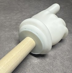 Custom 3D Printed Cartoon Hand Pointer Stick for Influencers Content Creators