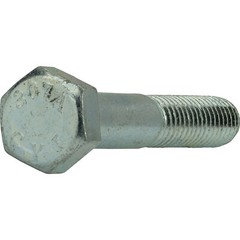 1-1/8″-7 Hex Head Bolts Zinc All Lengths 2-1/2In 3In 3-1/2In up to 8 Inch