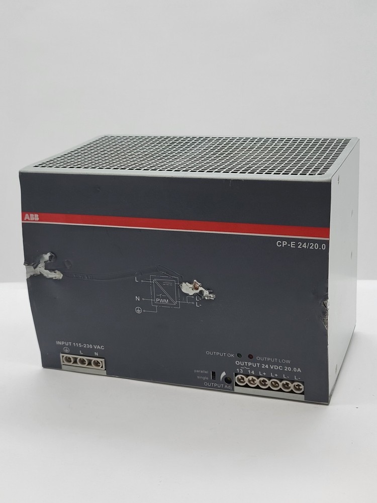 ABB CP-E 24/20.0 Switching Power Supply 115/230V Input 24V 20.0A Output